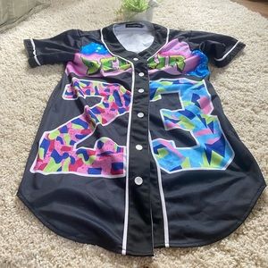 Mr. Bao Long & Miss.GO Belair "23" Button Jersey